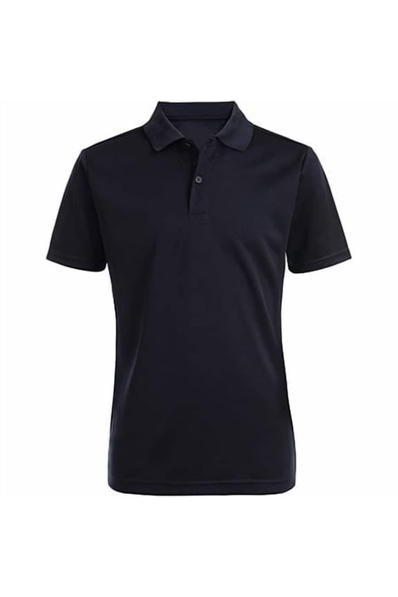 Boys' School Uniform Short Sleeve Performance Polo