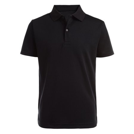 Nautica Boys’ School Uniform Short Sleeve Performance Polo