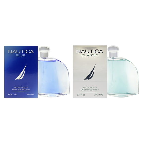 Nautica Classic Blue 2 Pc Kit - 2 x 3.4oz EDT Spray