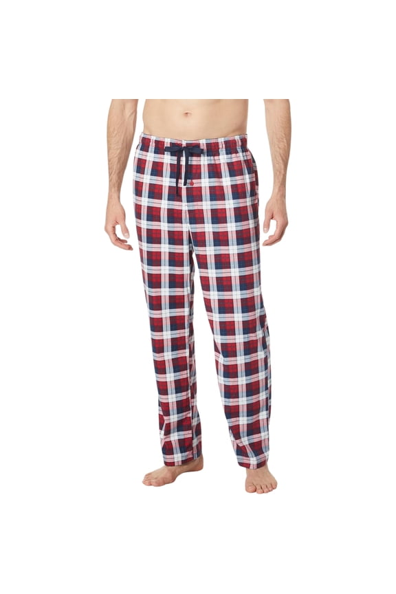 Classic Fit Drawstring Sleep Pants XX-Large Red Blue