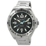 Nautica Men's NAPCWS301 Clearwater Beach Recycled (85%) Stainless Steel Bracelet Watch