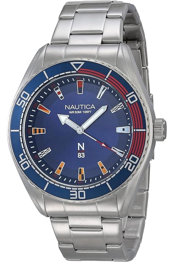 Finn World Stainless Steel Mens Watch NAPFWS004