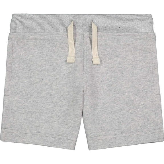 Nautica Girls School Uniform Fleece Short 4 Grey Heather