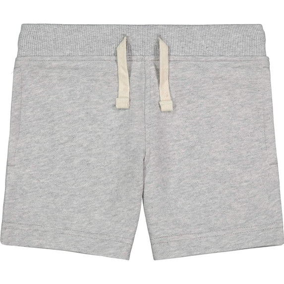 Nautica Girls School Uniform Fleece Short 4 Grey Heather