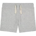 thumbnail image 1 of Nautica Girls School Uniform Fleece Short 6X Grey Heather, 1 of 3