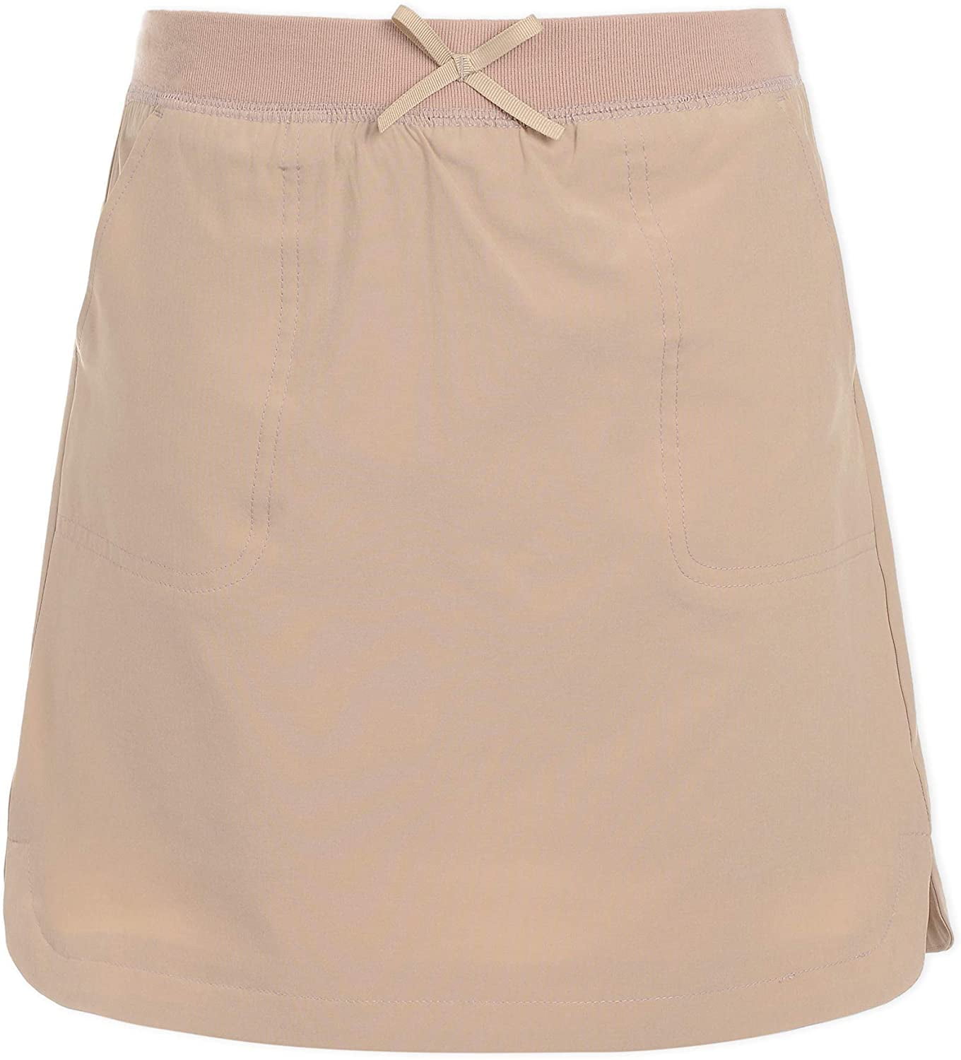 Nautica Girls School Uniform Performance Scooter 5 Khaki