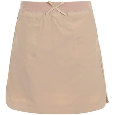 Nautica Girls School Uniform Performance Scooter 5 Khaki