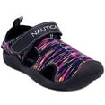 thumbnail image 1 of Nautica Infant Baby Sandal With Strap - Newborn Boys Girls Water Shoes -Tiny Kettle Gulf-Multi Stripe-3, 1 of 4