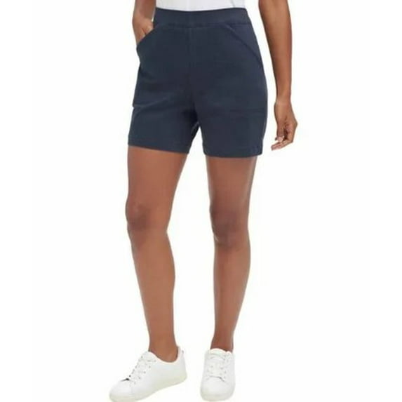 Nautica Jeans Ladies' Size Large (10-12) Pull-On Shorts, Navy