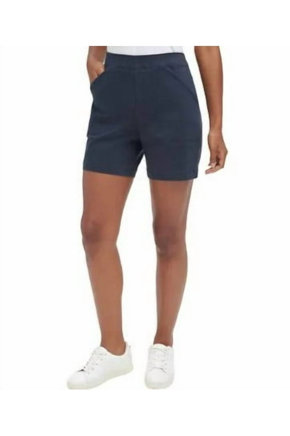 Nautica Jeans Ladies' Size XXL (18) Pull-On Shorts, Navy