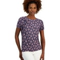 thumbnail image 1 of Nautica Jeans Womens Paisley Twist-Accent C Denim Mult S, 1 of 1