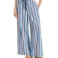 thumbnail image 1 of Nautica Womens Featured Casual Wide Leg Pants, Multicoloured, X-Large, 1 of 1