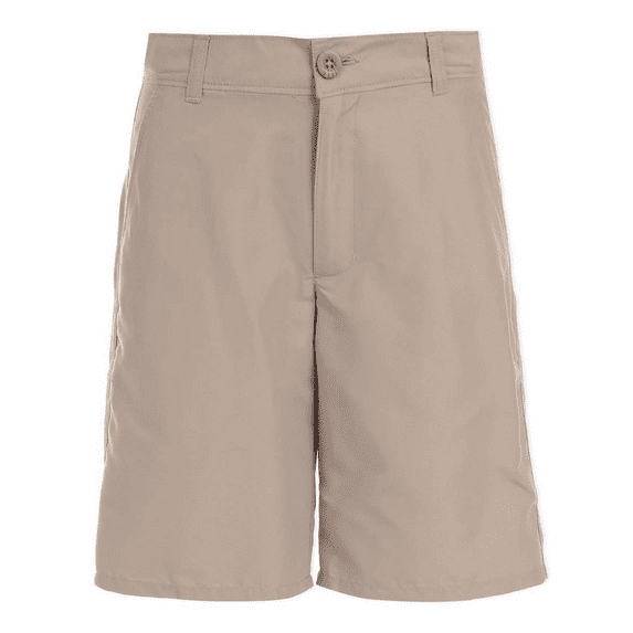 Nautica KHAKI Boys' School Uniform Husky Performance Short, US 20