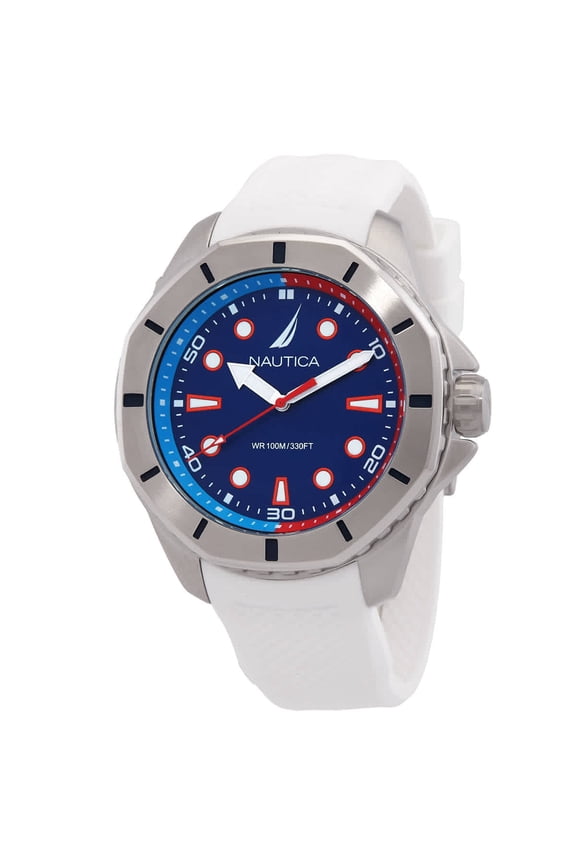 Koh May Bay White Silicone Mens Watch