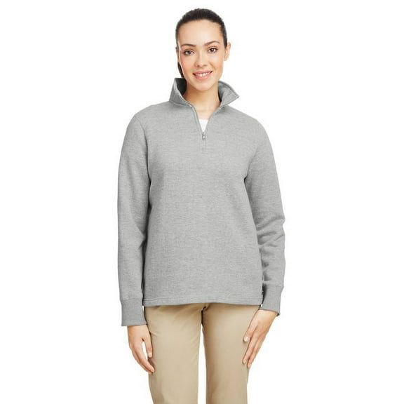Nautica Ladies' Anchor Quarter-Zip Pullover - Oxford - 2Xl