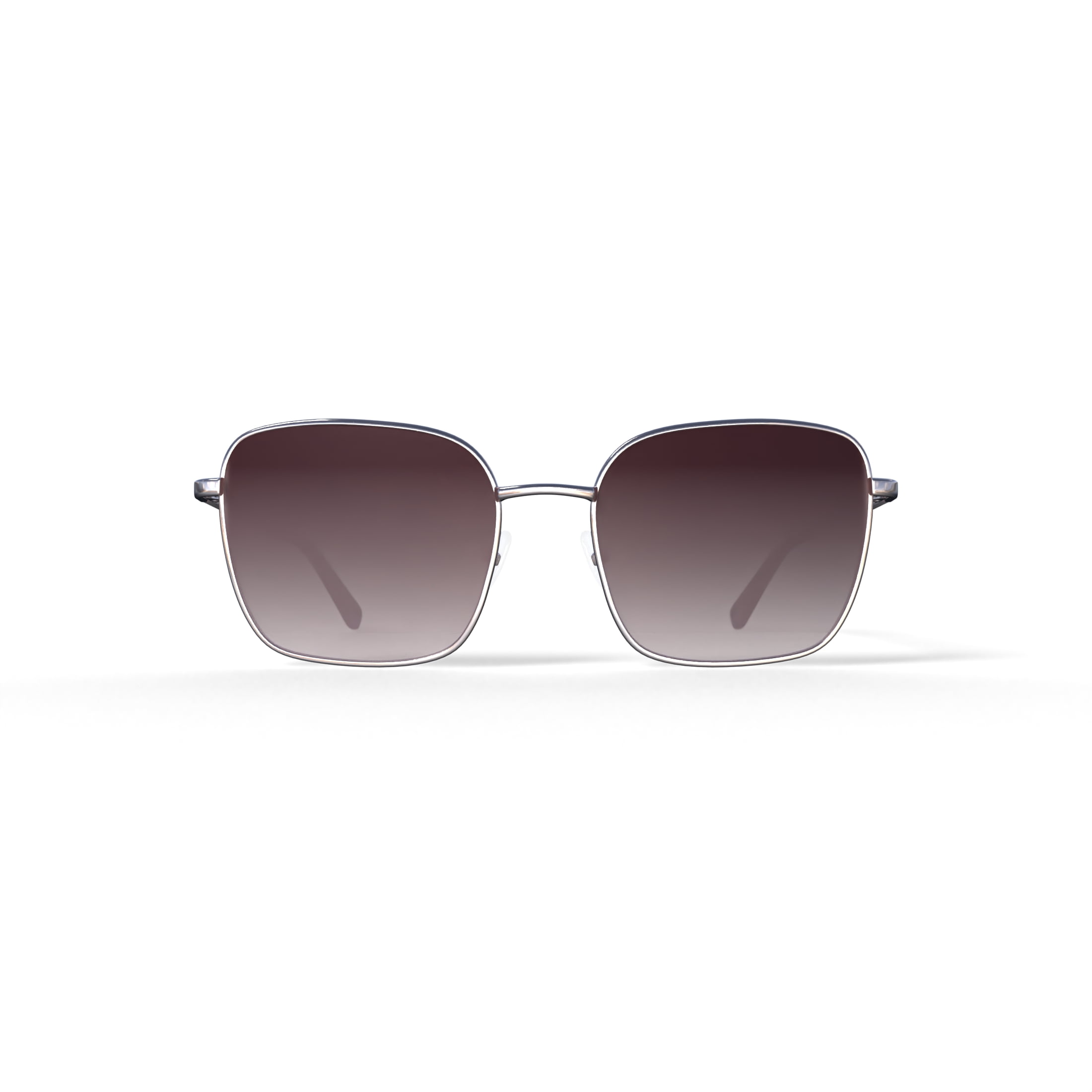 Nautica Ladies Rx'able Sunglass, NLS6015, Shiny Light Gold, 55-18