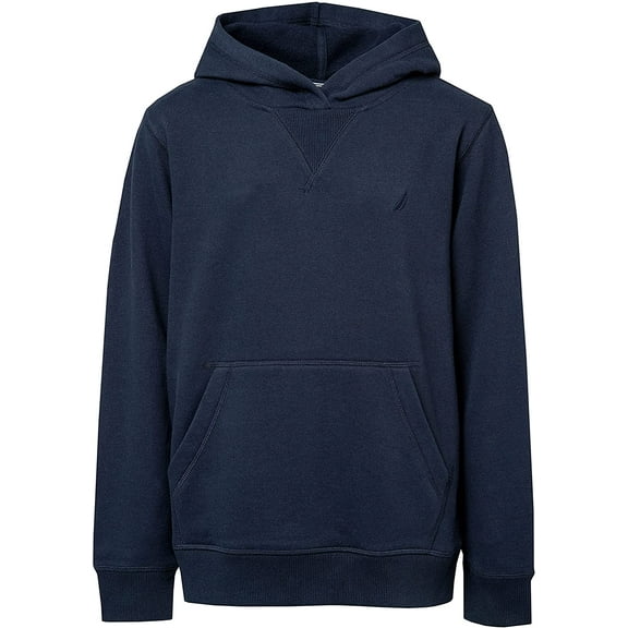 Nautica Little Boys Pullover Fleece Hoodie;Large (6)