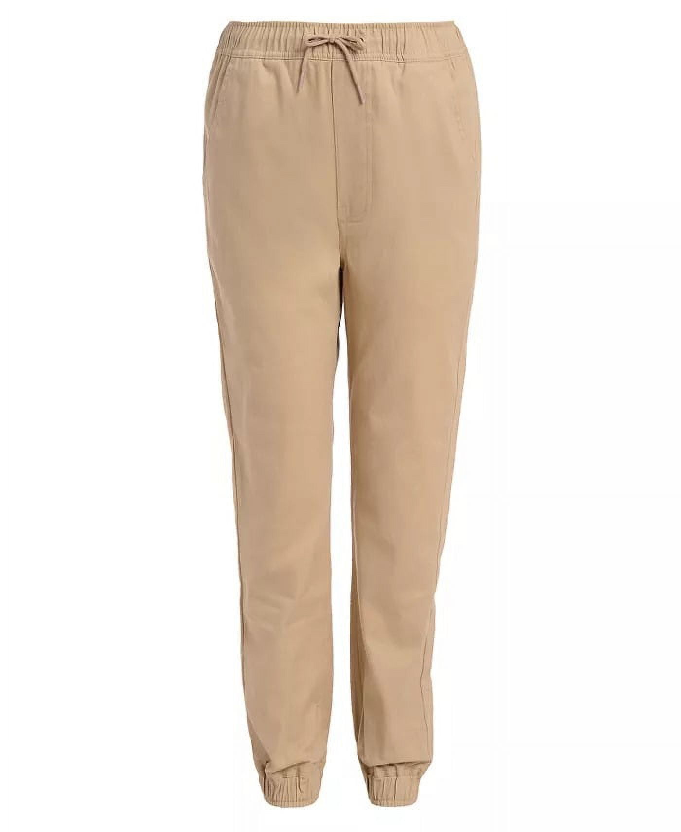 Khaki joggers hotsell for school