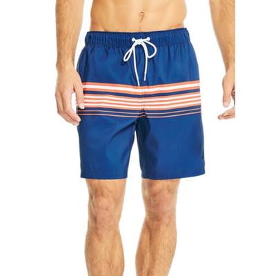 Men Regular fit Swim Trunks Swimwear Small / 4.5 Blue Striped