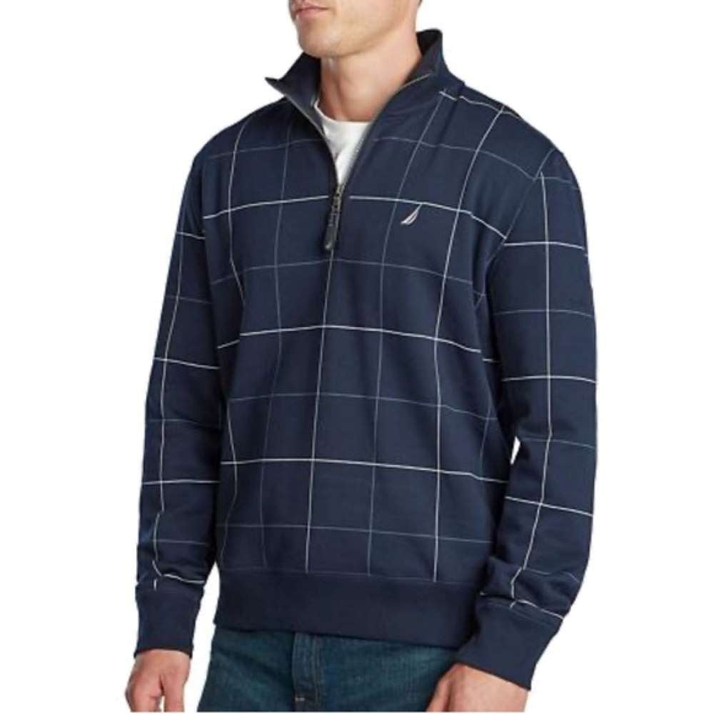 Lakeba 1/4 Zip Top - Dark Navy – Nautica