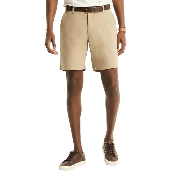 Nautica Men's 8.5-inch Deck Shorts, Khaki, 34W