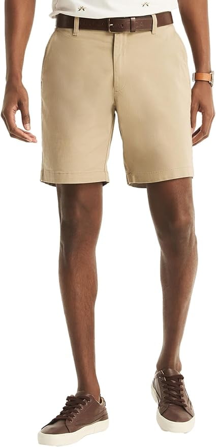 Nautica Men's Deck Shorts, Khaki, 40