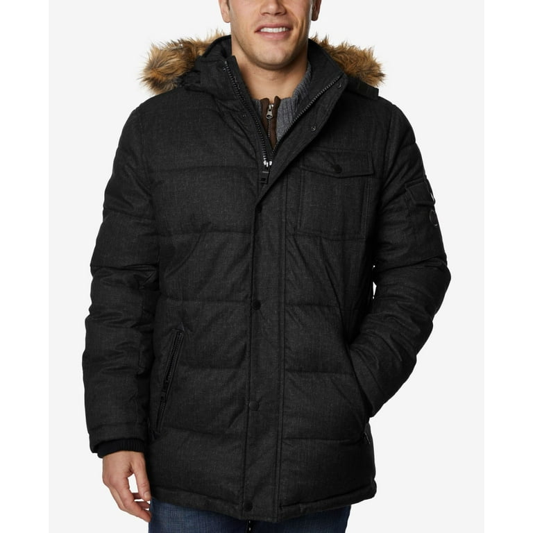 Nautica quilted sale hooded parka