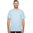thumbnail image 1 of Nautica Men's Big & Tall Solid Crew Neck Short-Sleeve Pocket T-Shirt, Noon Blue, 3X Big, 1 of 3