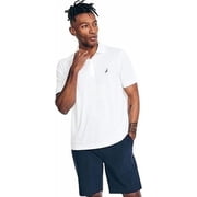 Nautica Mens Classic Fit Deck Polo, Bright White, XX-Lrage