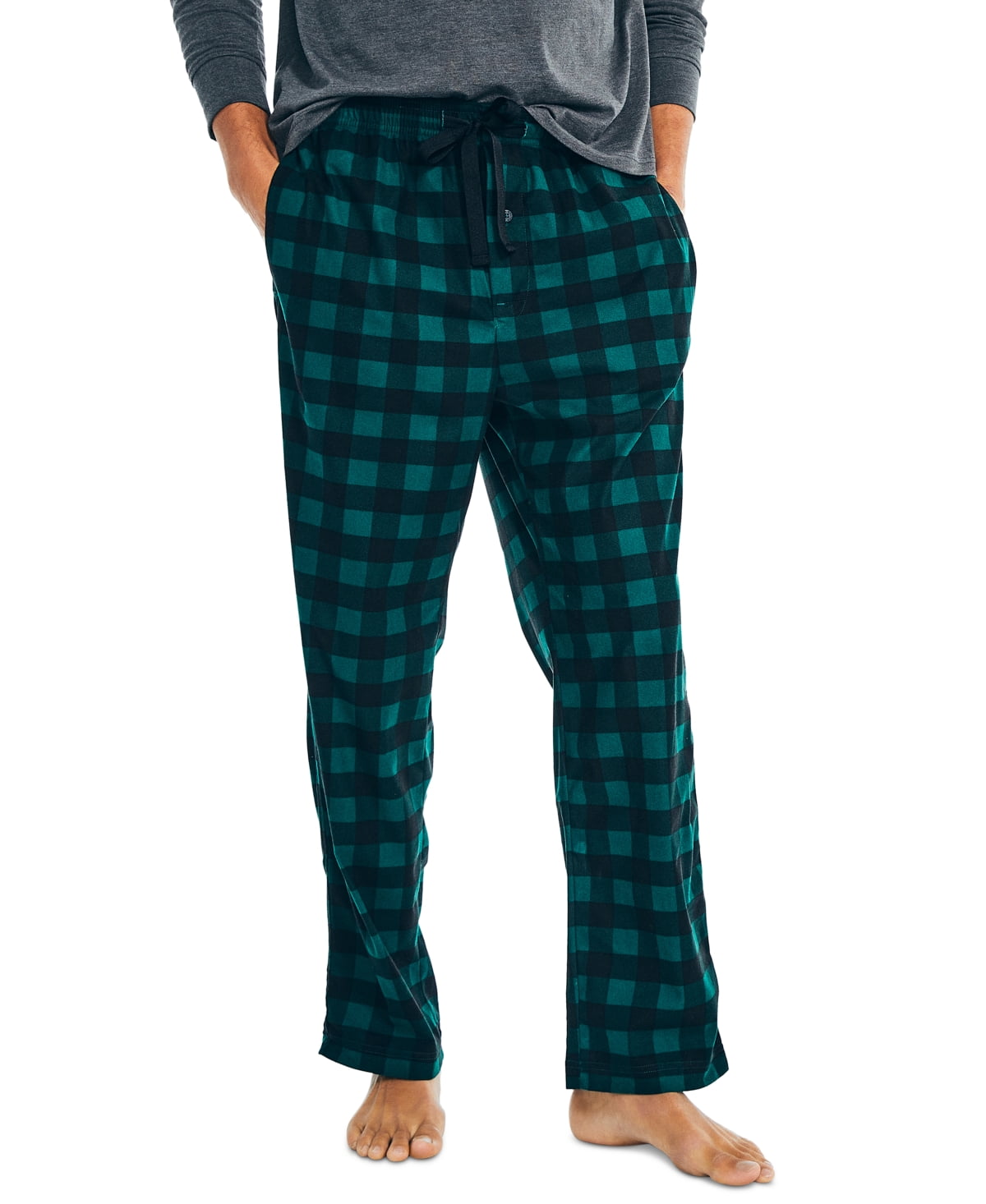 Nautica Men's Cozy Fleece Pajama Pants Green Size XXLarge