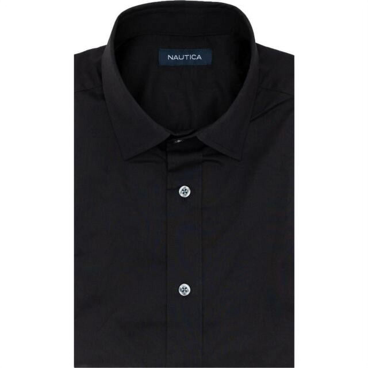 nautica black dress shirt Amazon.com: Nautica Mens Button Down Dress Shirt Long Sleeve Wrinkle Resistant Slim Fit : Clothing, Shoes & Jewelry