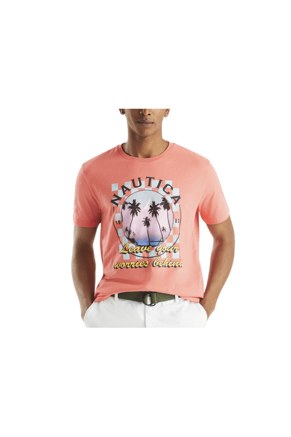 Men's Leave Your Worries Behind Graphic T-Shirt - Corlcruise