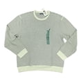 thumbnail image 1 of Nautica Men's Lightweight Soft & Comfortable Crewneck Knit Striped Sweater (Ogh Grey Heather, XXXL), 1 of 1