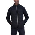 thumbnail image 1 of Nautica Men's Lightweight Softshell Jacket – Bonded Fleece Lining, Regular, Big & Tall Sizes (Onyx/Small), 1 of 2