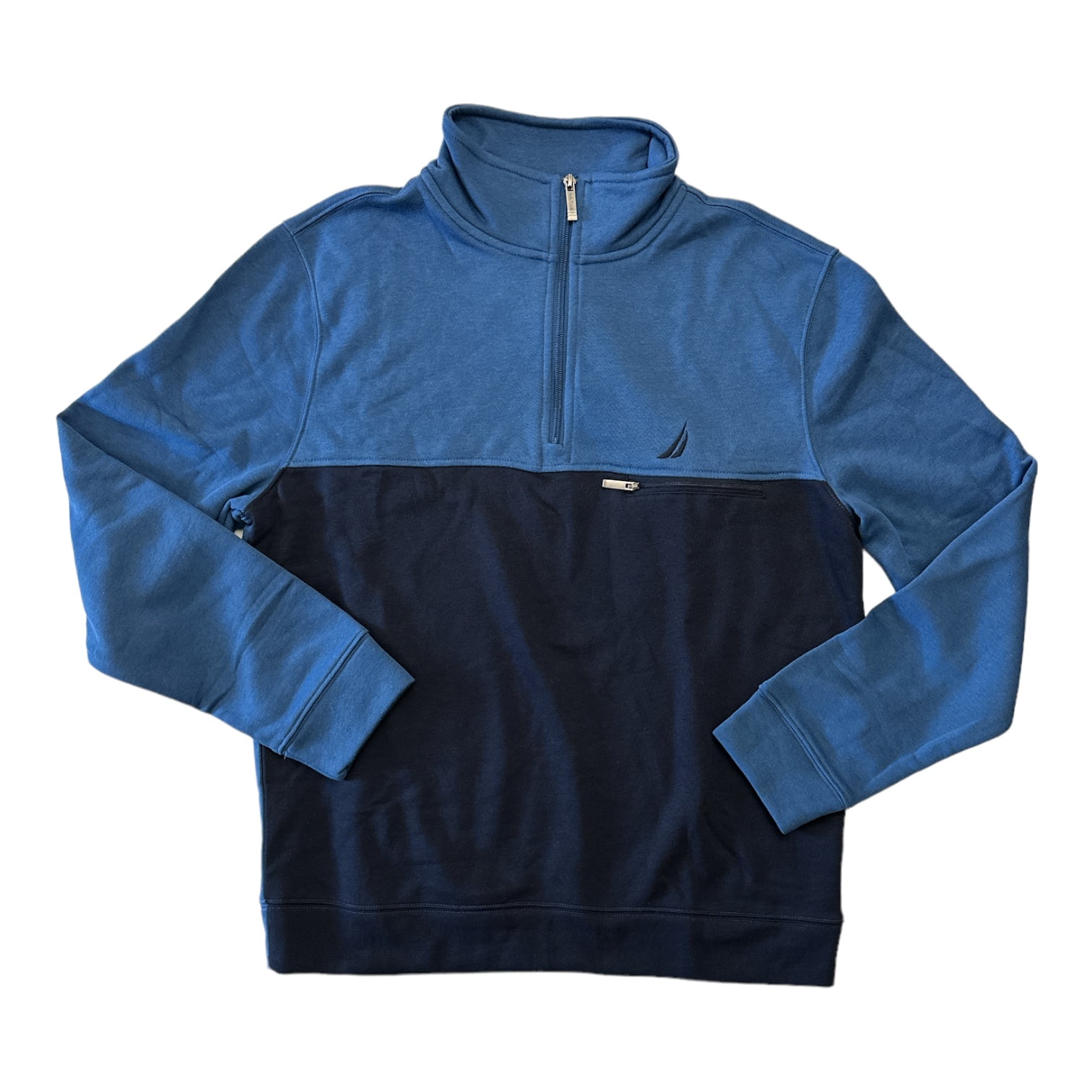 Nautica mens half zip pullover sale