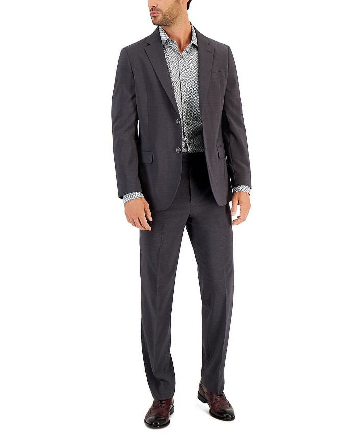 Nautica Men's Modern Fit Stretch Suit Gray Size 38