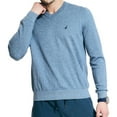 thumbnail image 1 of Nautica Men's Navtech Classic Fit Soft V Neck Sweater Deep Anchor Blue 2XL, 1 of 2
