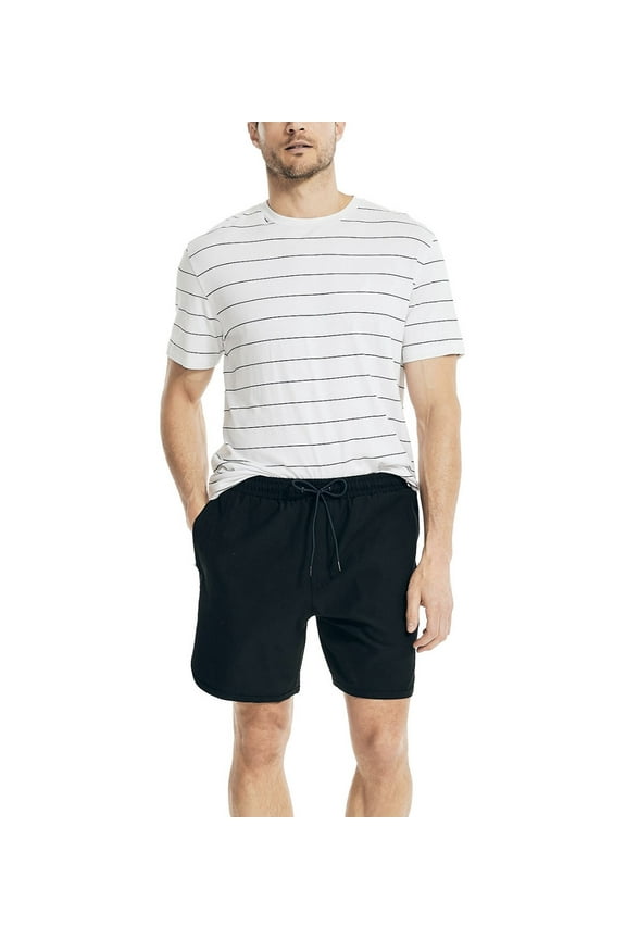 Men's Navtech Performance 8" Stretch Drawstring Shorts Black Size L