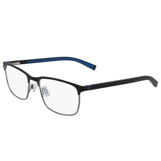 Nautica Men's Prescription Eyeglasses, N7310, Matte Black, 5518145