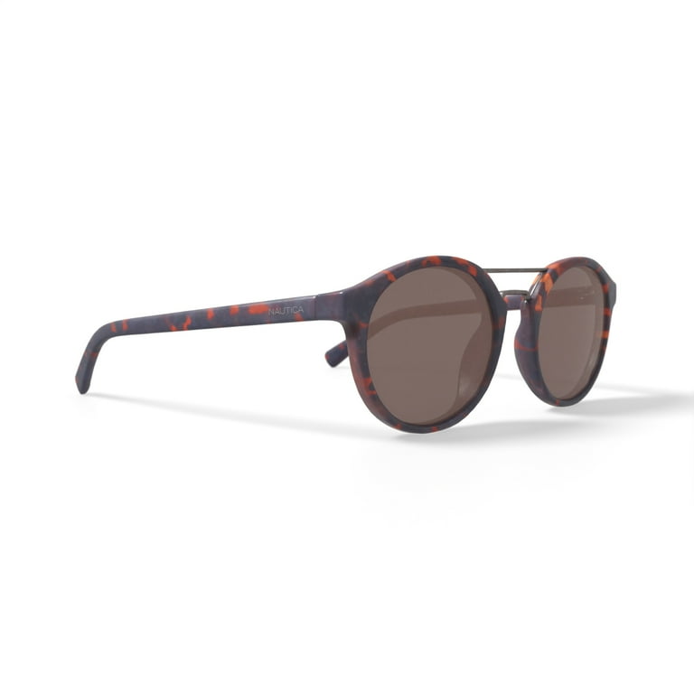 Nautica Men s Rx able Sport Sunglasses N9200S Matte Dark Tortoise 53 22 145 with Case Walmart