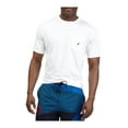 thumbnail image 1 of Nautica Men's Solid Crew Neck Short Sleeve Pocket T-Shirt, White, XX-large, 1 of 2
