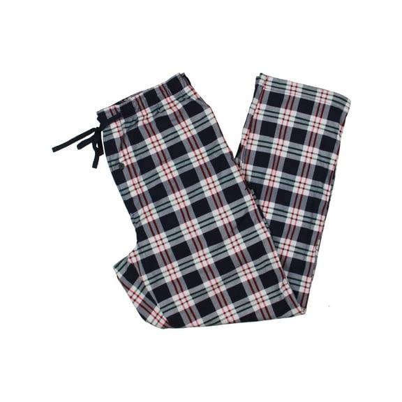 Nautica Men's Sustainably Crafted Super Soft Plaid Sleep Pant Polyester Multi XL