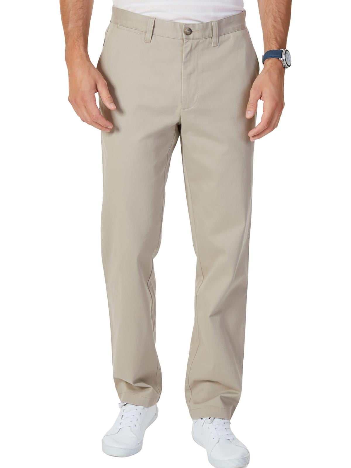 Nautica Mens Stretch Twill Chino Pants - Walmart.com