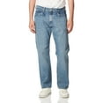 thumbnail image 1 of Nautica Men's Tall Size 5 Pocket Relaxed Fit Stretch Jean, Light Tidewater Wash, 48W x 32L, 1 of 3