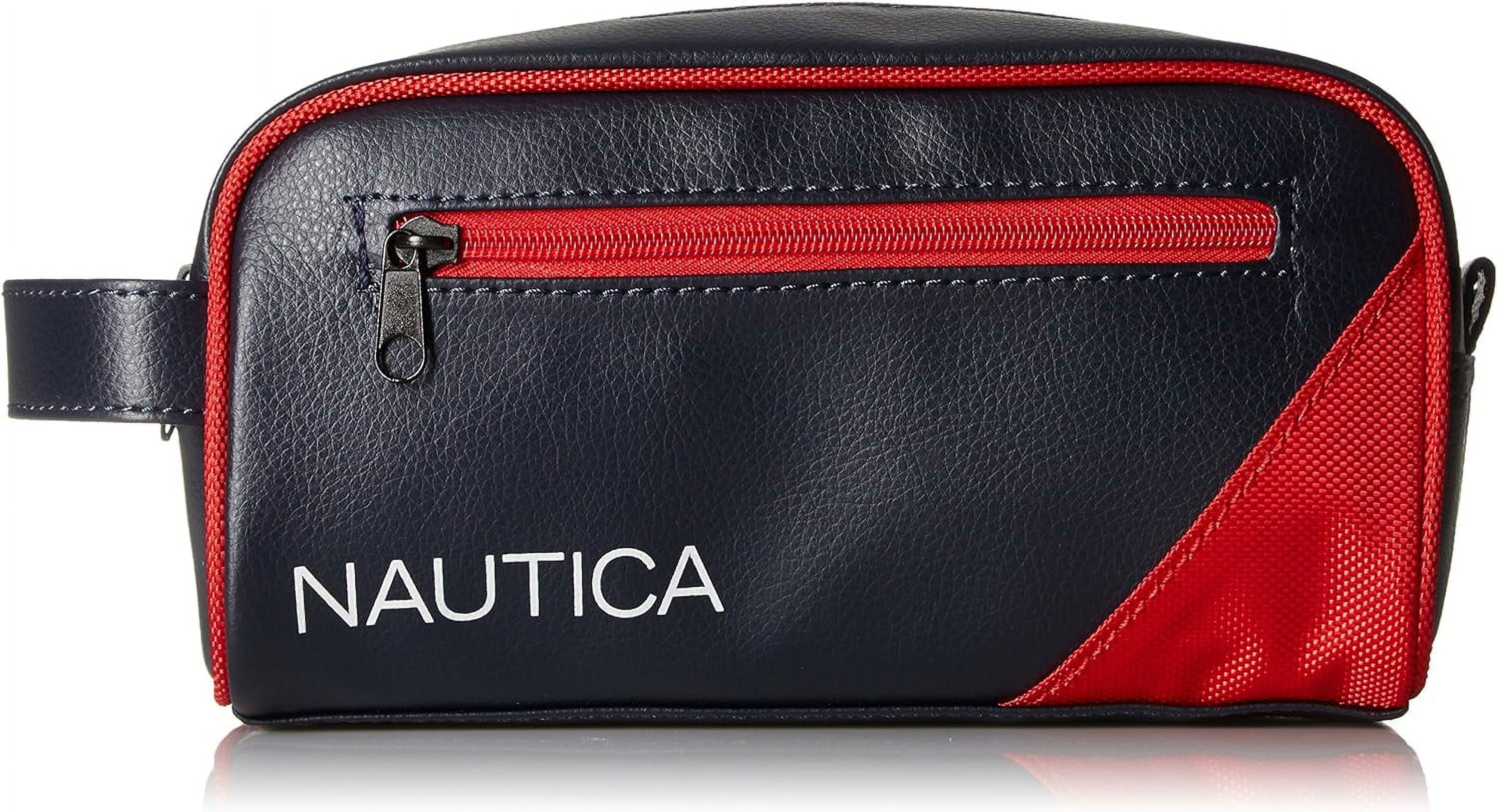 NAUTICA Makeup Cosmetic Travel Bag Trap Case w/ Zipper (Links & Ribbons)  NEW NWT | eBay