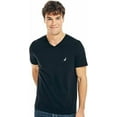thumbnail image 1 of Nautica Men's V-Neck Deck T-Shirt, True Black, Extra Large, 1 of 2