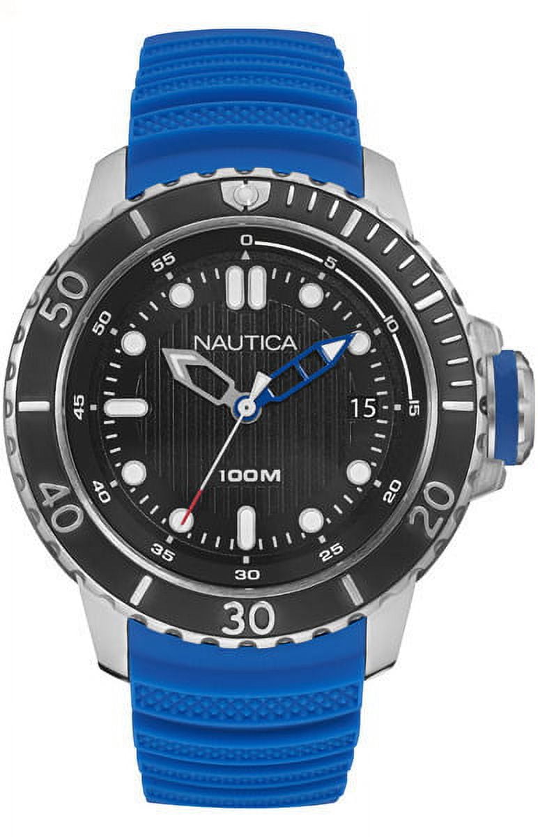 Nautica Men's WATCH NMX DIVE STYLE DATE 50MM