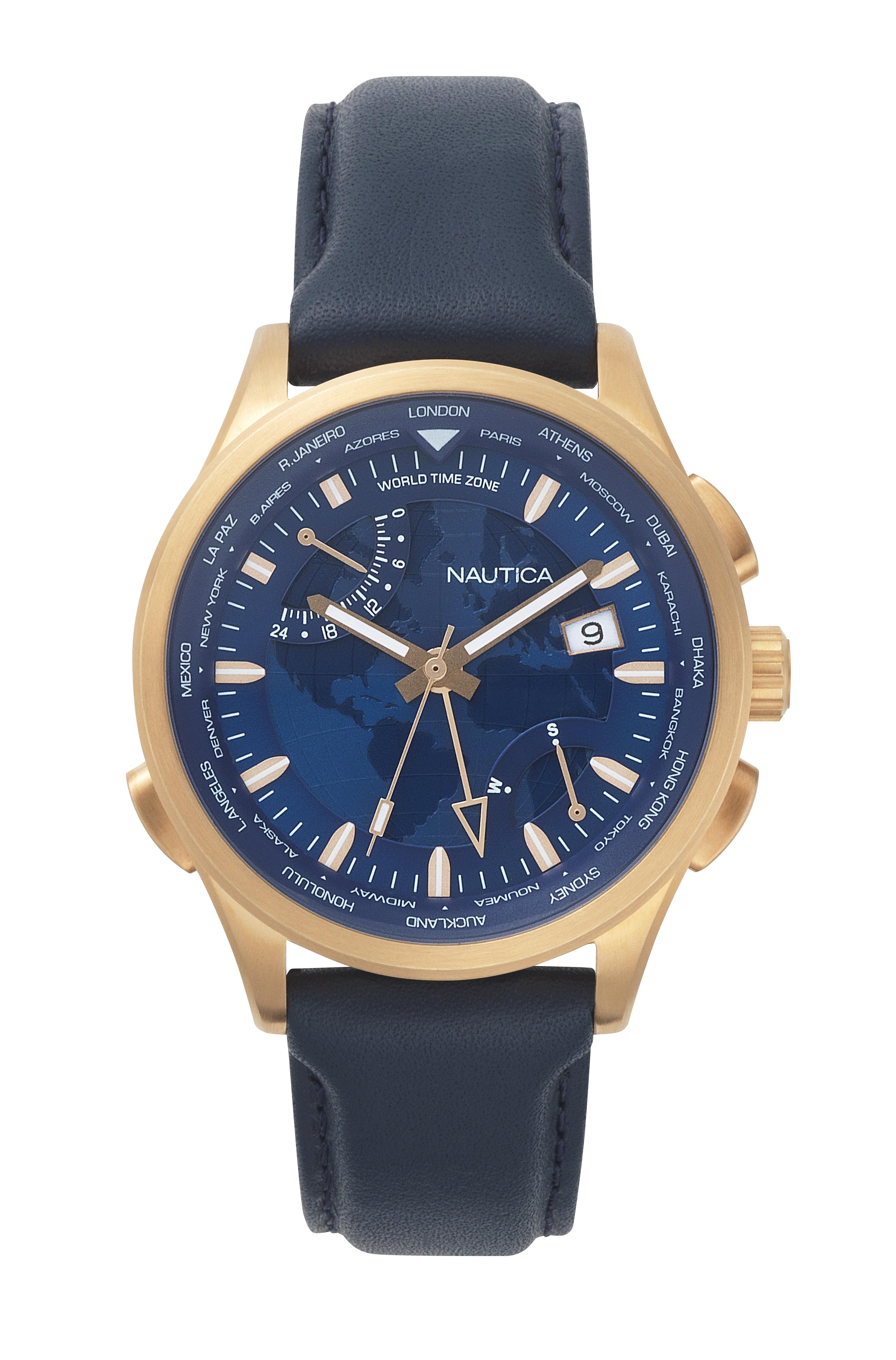 Nautica Men's WATCH SHANGHAI 44MM - Walmart.com
