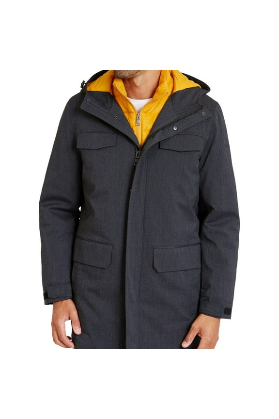Mens 3-in-1 Jacket, Grey, X-Large