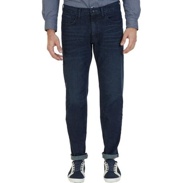 Nautica Mens Big & Tall Relaxed Fit Stretch Straight Leg Jeans